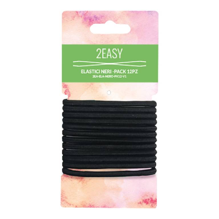 2EASY ELASTICI NERI 12PZ