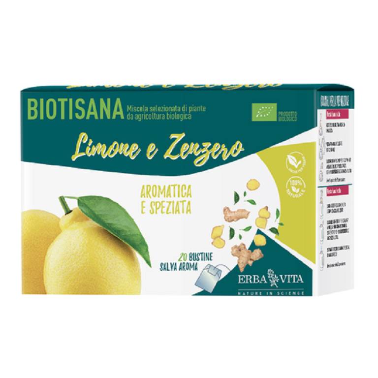 BIOTISANA LIMONE E ZENZ 20BUST