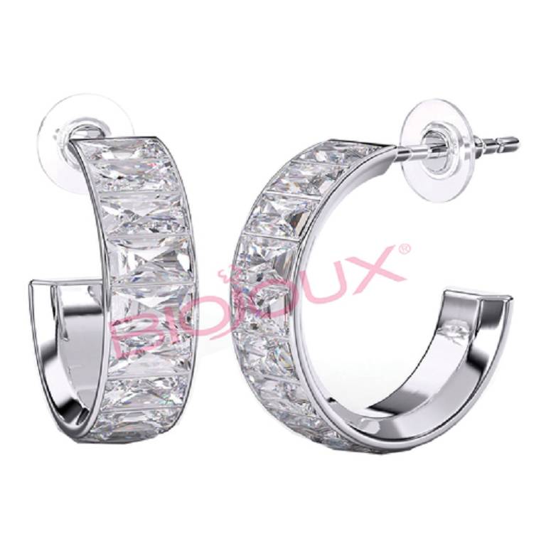 BJT327 ORECCHINI CLOE WHITE SS