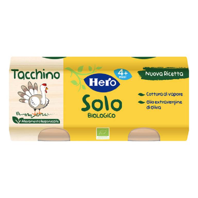 HERO SOLO OMOG TACCHINO 2X80G