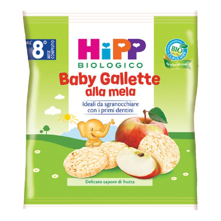 HIPP BIO BABY GALLETTE MELA30G