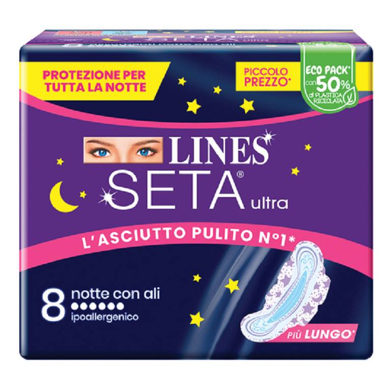 LINES SETA ULTRA NOTTE 8PZ