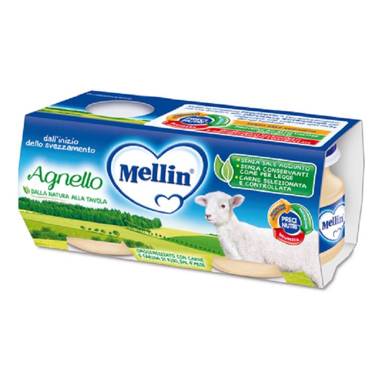 MELLIN OMOG AGNELLO 2X80G