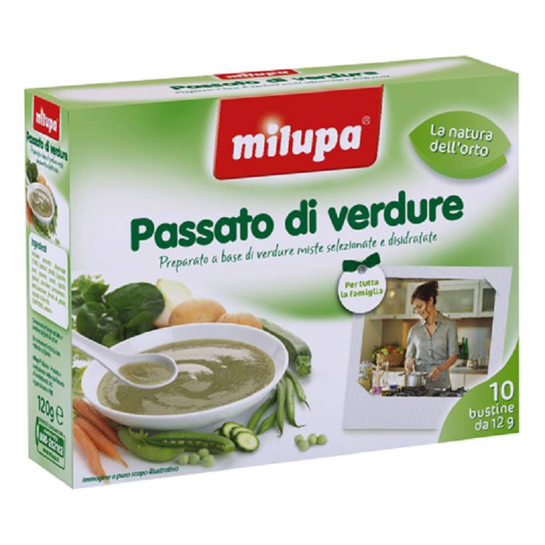 MILUPA LE VERD PASSATO 10X12G