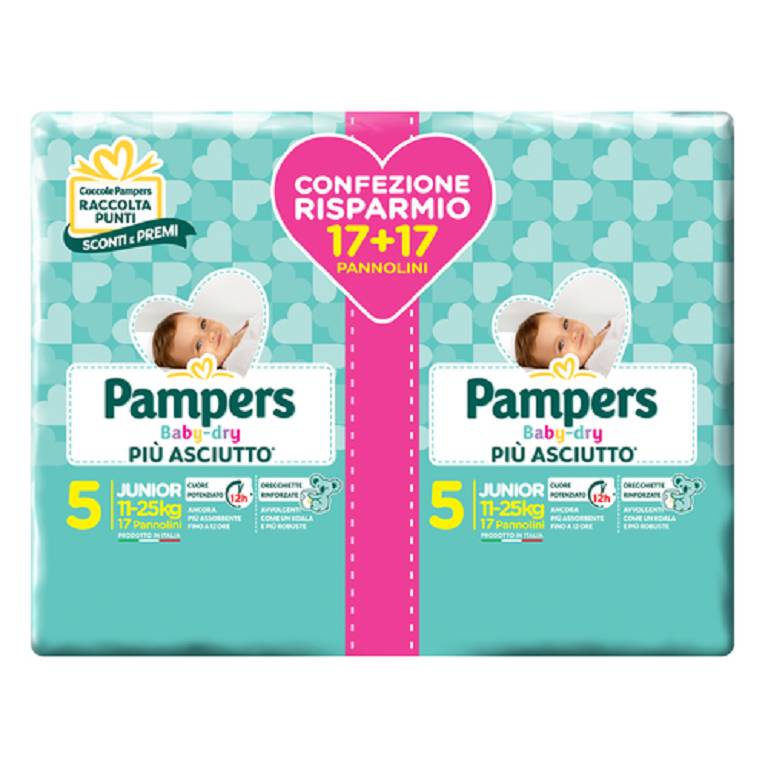 PAMPERS BD DUODWCT JUNIOR 34PZ