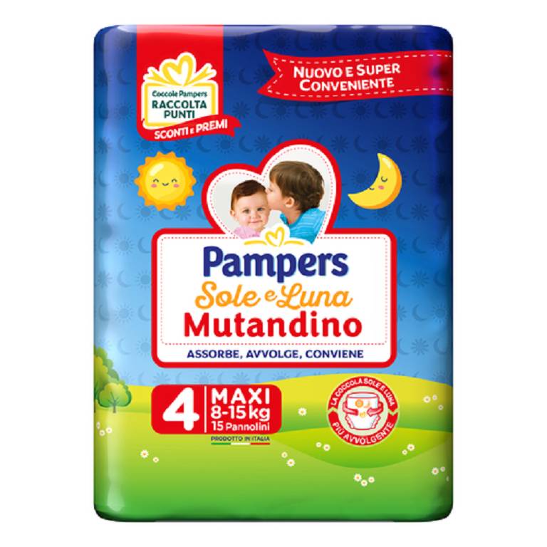 PAMPERS SOLE&LUNA MUT MAXI15PZ